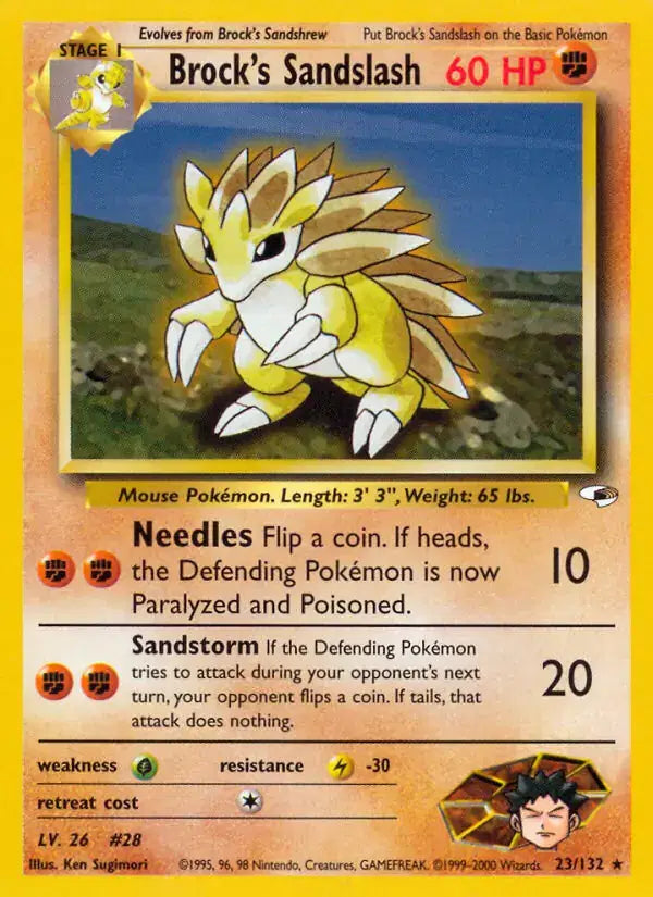 #023 Brock's Sandslash
