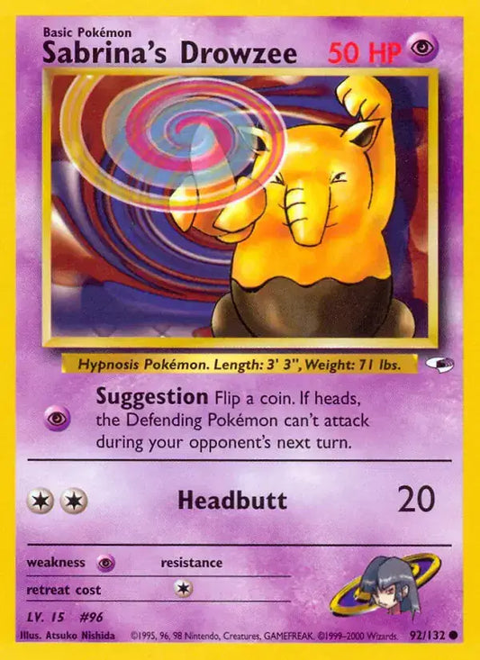 #092 Sabrina's Drowzee