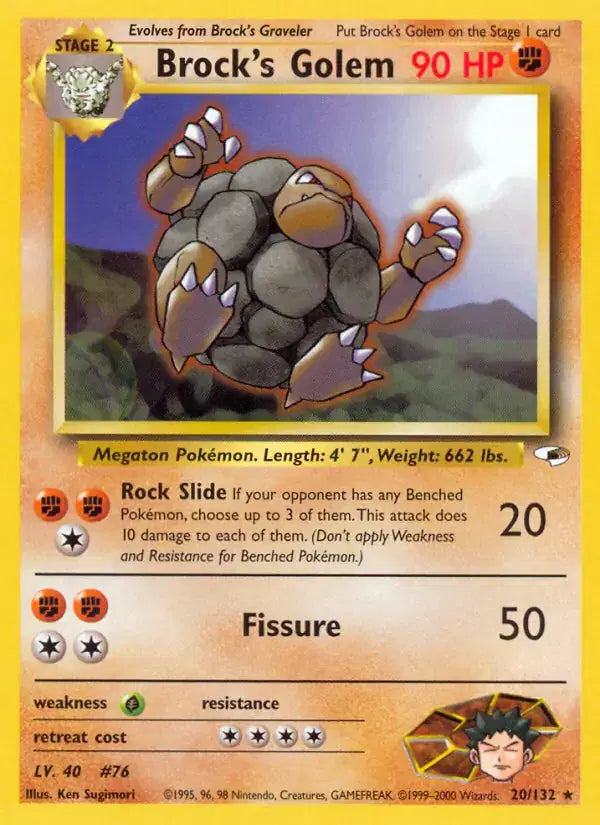 #020 Brock's Golem