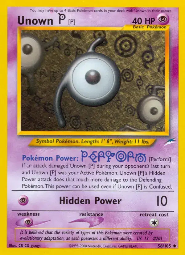 #058 Unown [P]