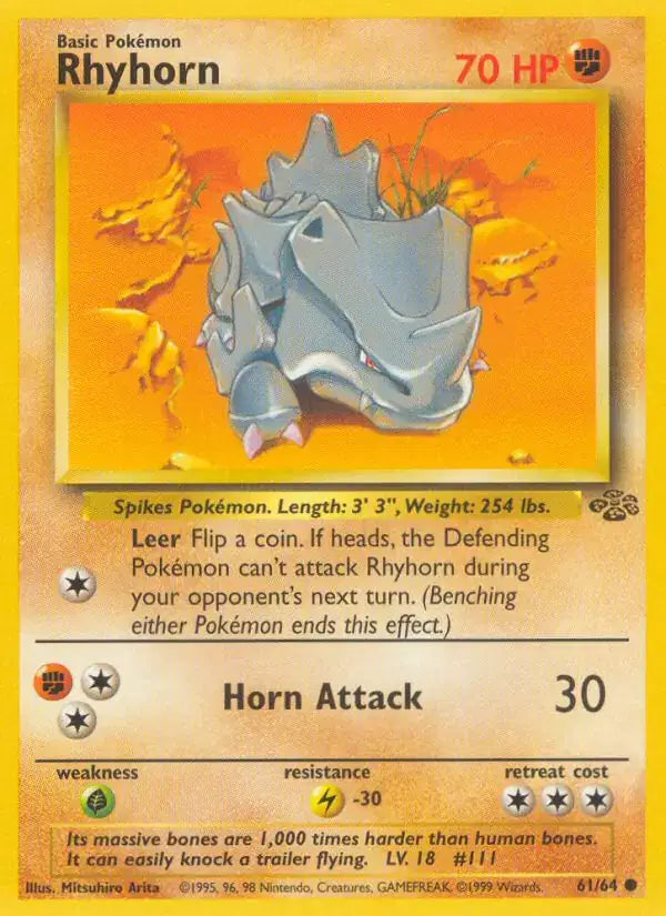 #061 Rhyhorn