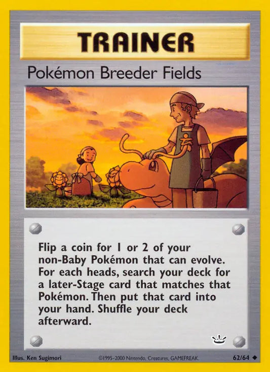 #062 Pokemon Breeder Fields