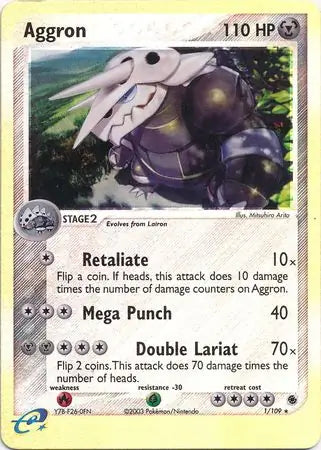 #001 Aggron