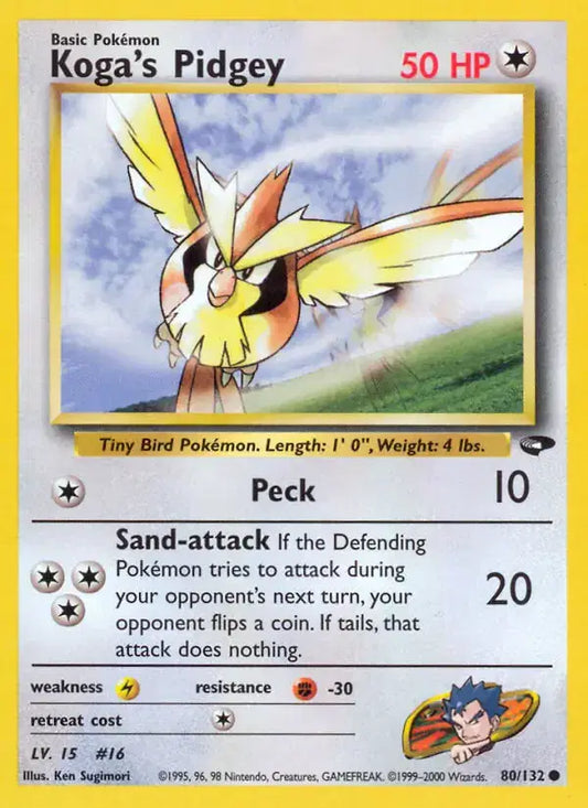 #080 Koga's Pidgey