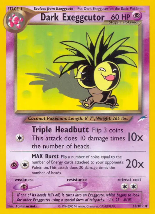 #033 Dark Exeggcutor