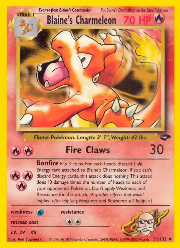 #031 Blaine's Charmeleon