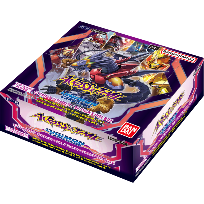 Digimon - Across Time Card Game Booster Box (24 Cards)