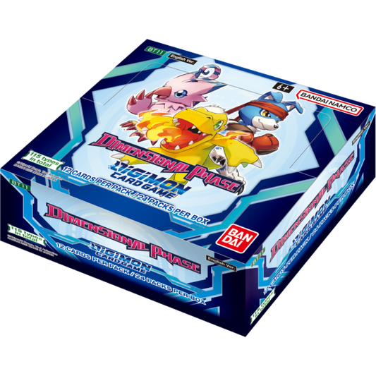 Digimon - Dimensional Phase Card Game Booster Box (24 Packs)