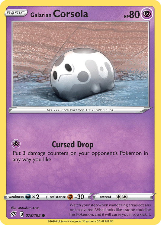 #078 Galarian Corsola