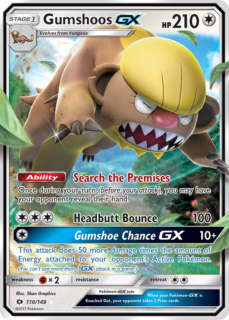 #110 Gumshoos-GX