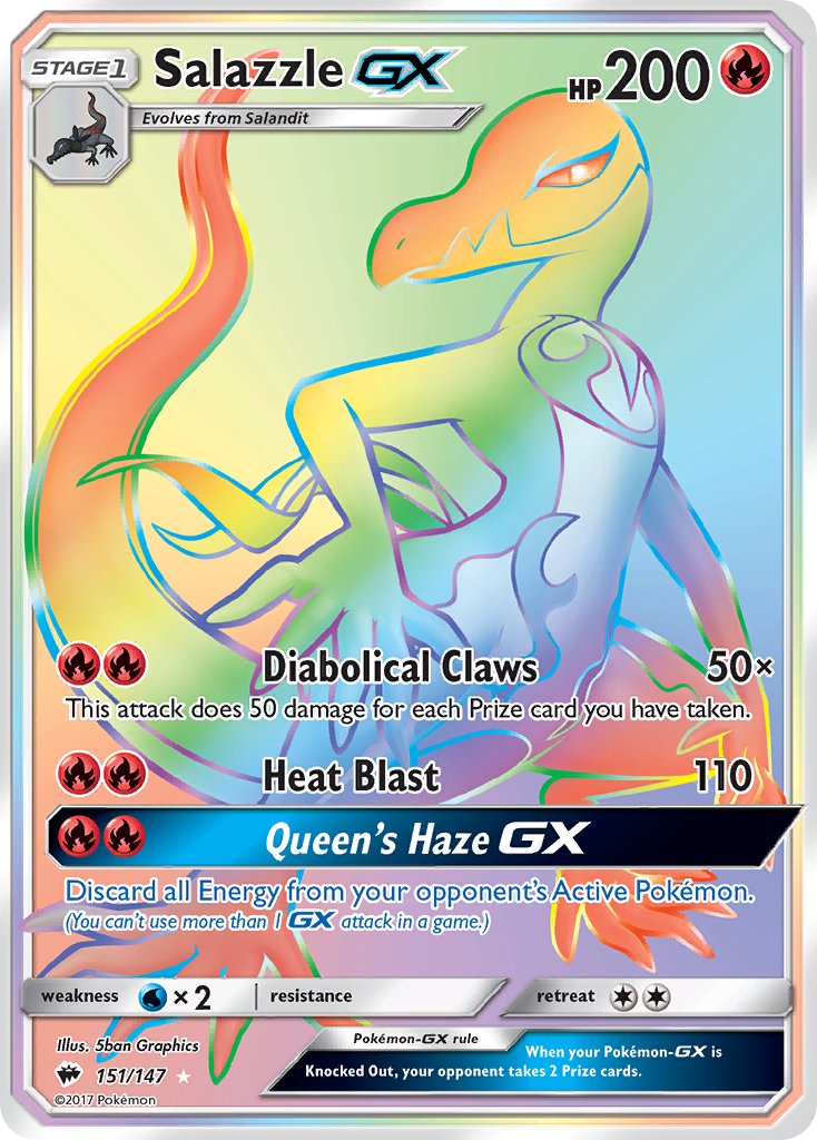 #151 Salazzle-GX