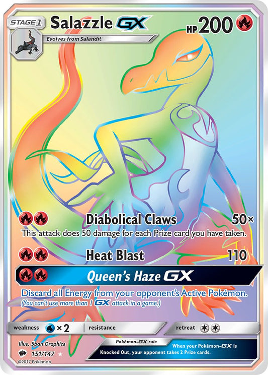 #151 Salazzle-GX
