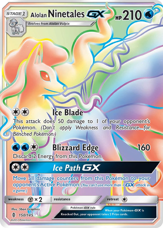 #150 Alolan Ninetales-GX