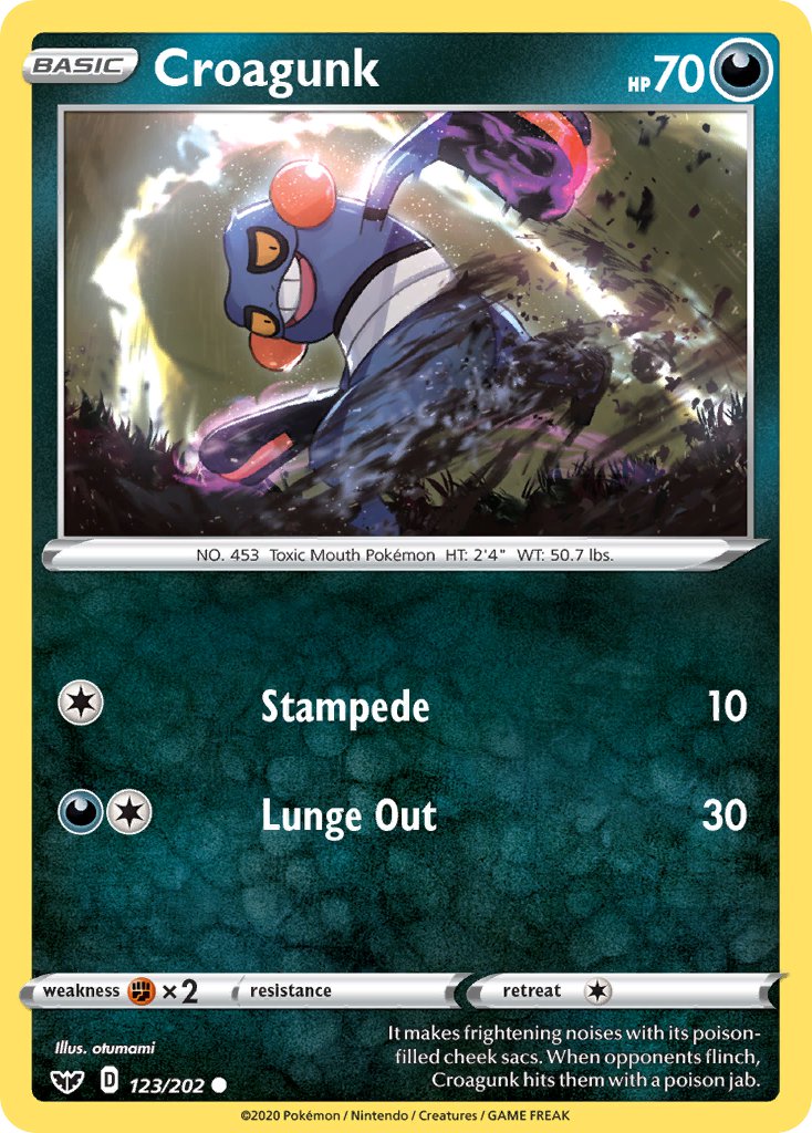 #123 Croagunk