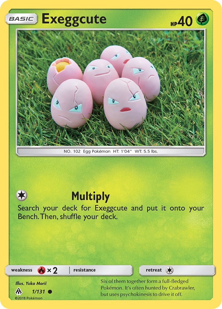 #001 Exeggcute