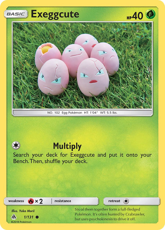 #001 Exeggcute
