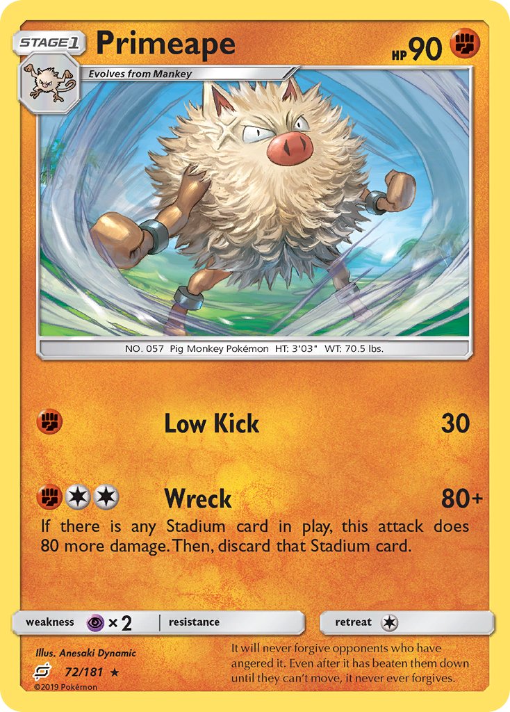 #072 Primeape