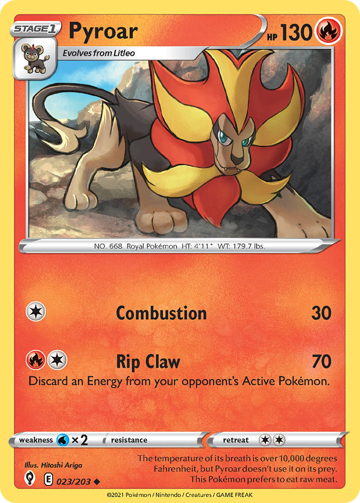 #023 Pyroar