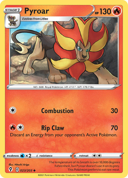#023 Pyroar