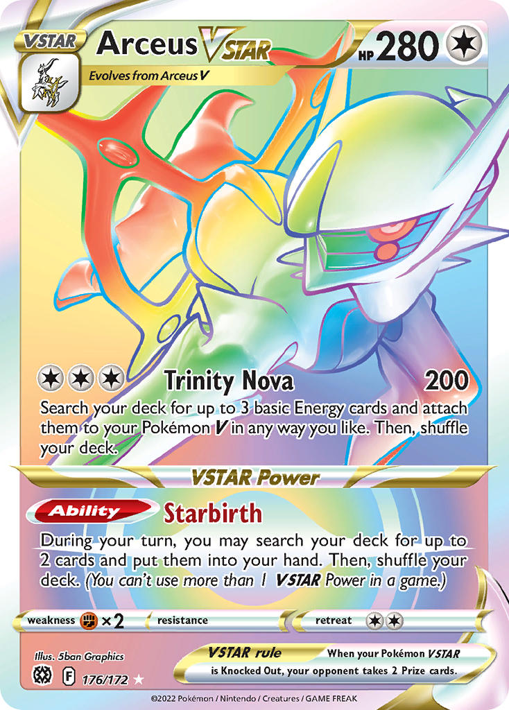 #176 Arceus VSTAR