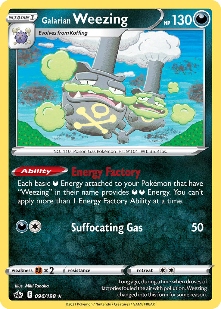 #096 Galarian Weezing