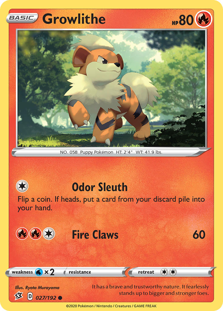 #027 Growlithe