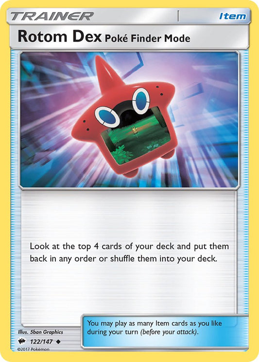 #122 Rotom Dex Poké-Finder Mode