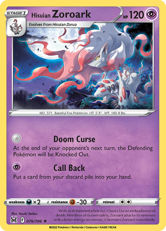 #076 Hisuian Zoroark