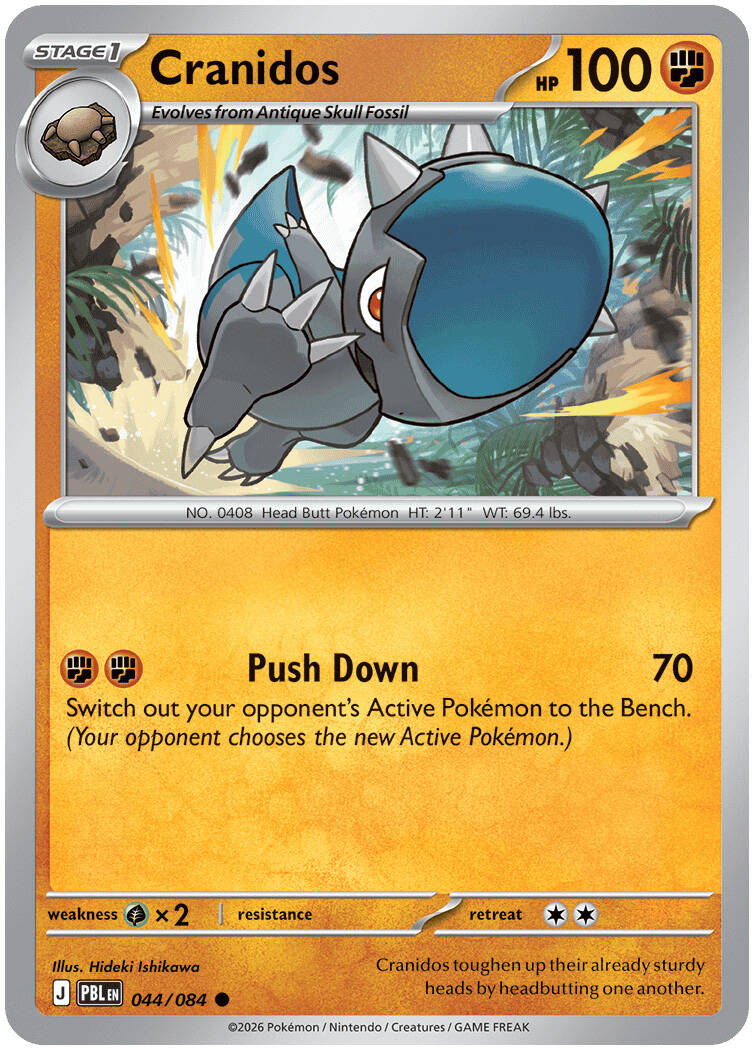 #044 Cranidos