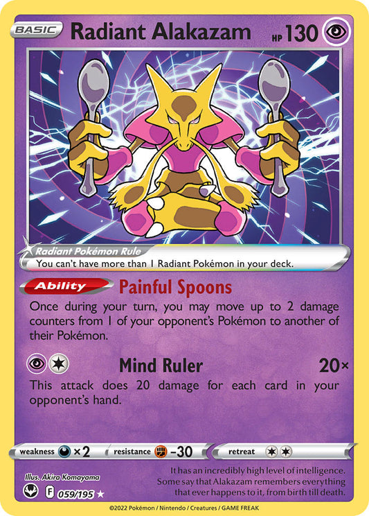 #059 Radiant Alakazam