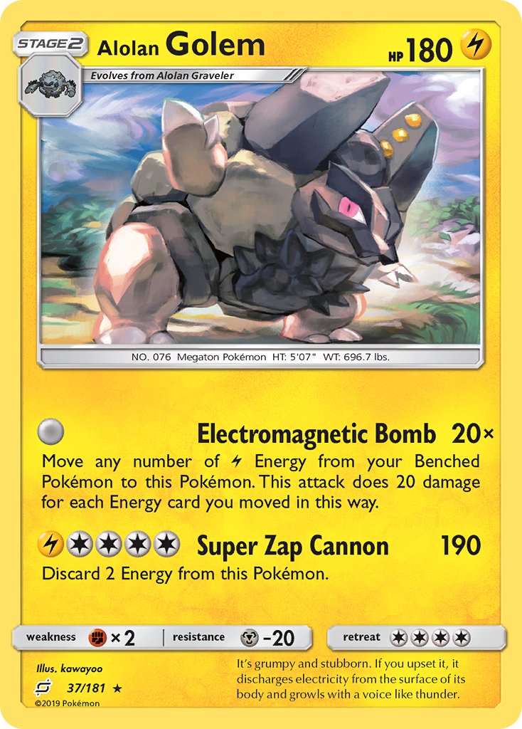 #037 Alolan Golem