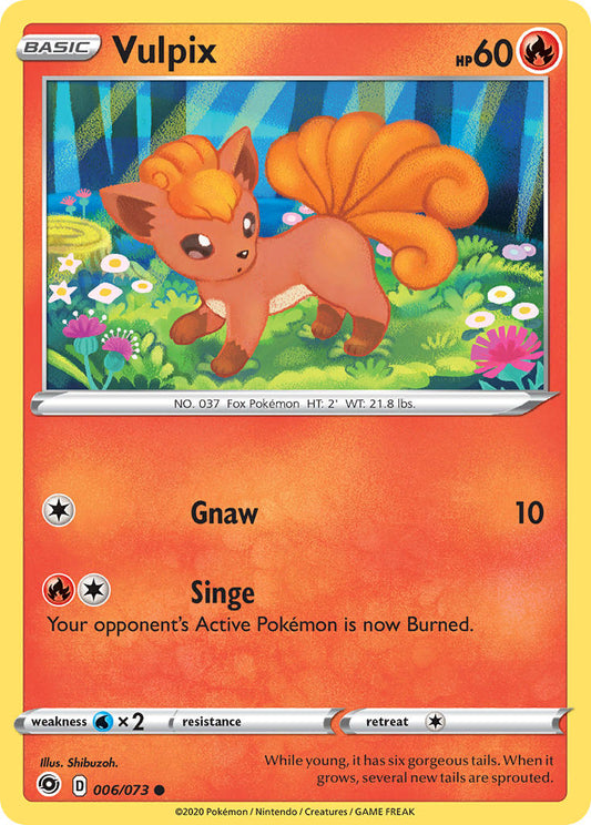 #006 Vulpix 