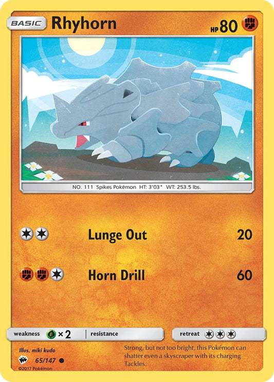 #065 Rhyhorn