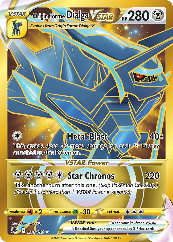 #210 Origin Forme Dialga VSTAR