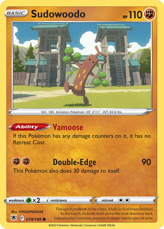 #074 Sudowoodo
