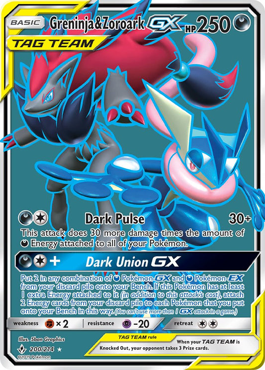 #200 Greninja & Zoroark-GX