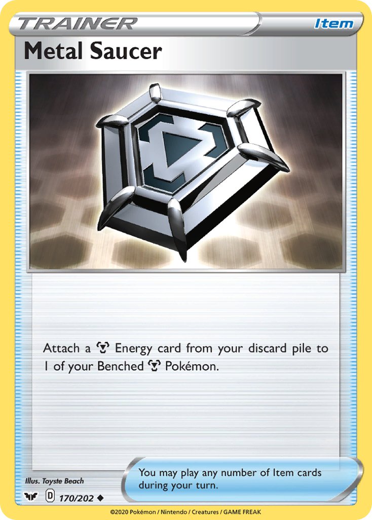 #170 Metal Saucer