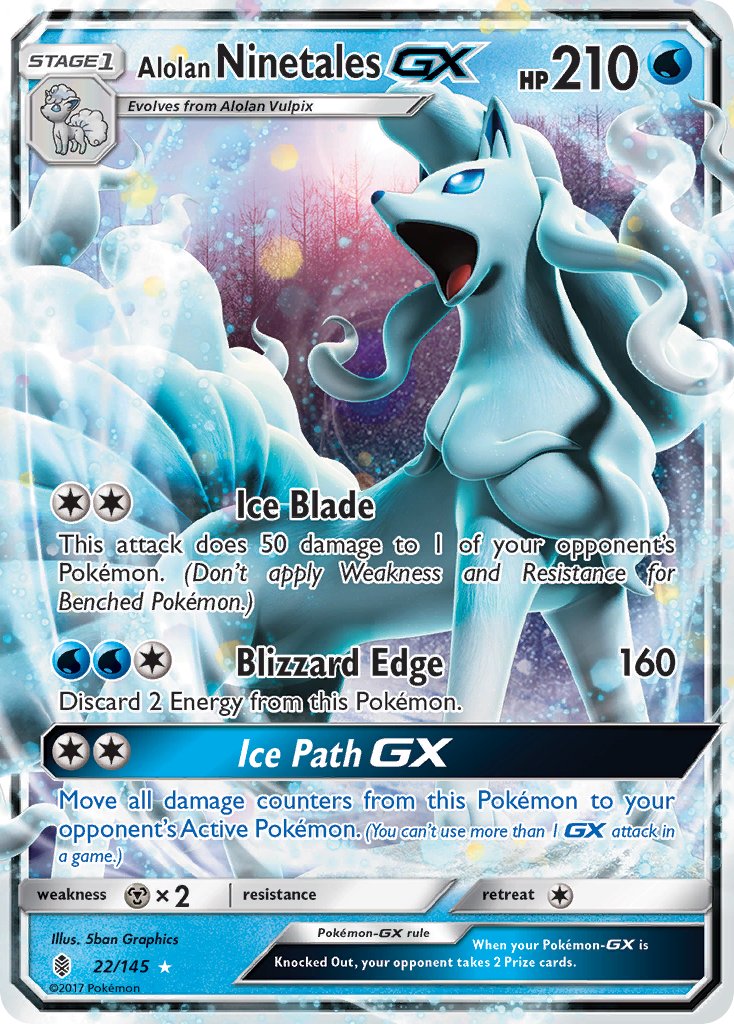 #022 Alolan Ninetales-GX