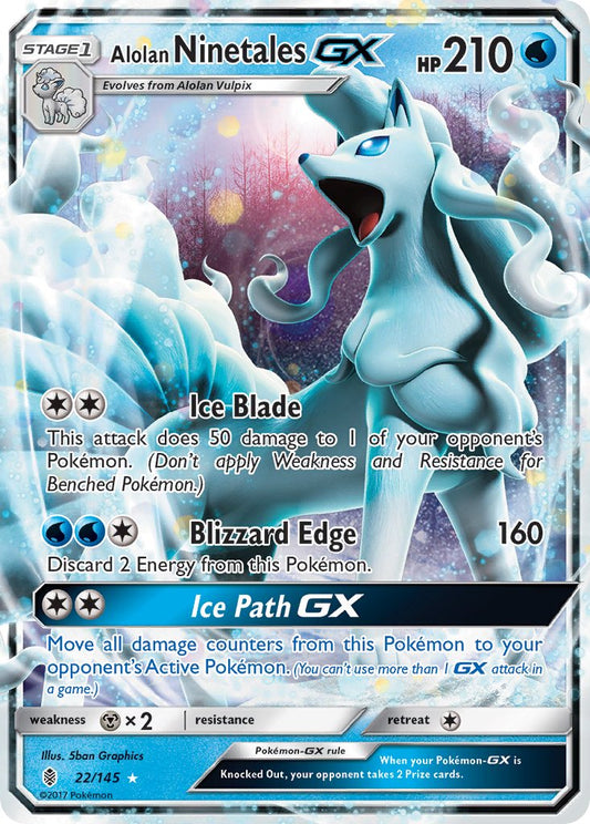 #022 Alolan Ninetales-GX