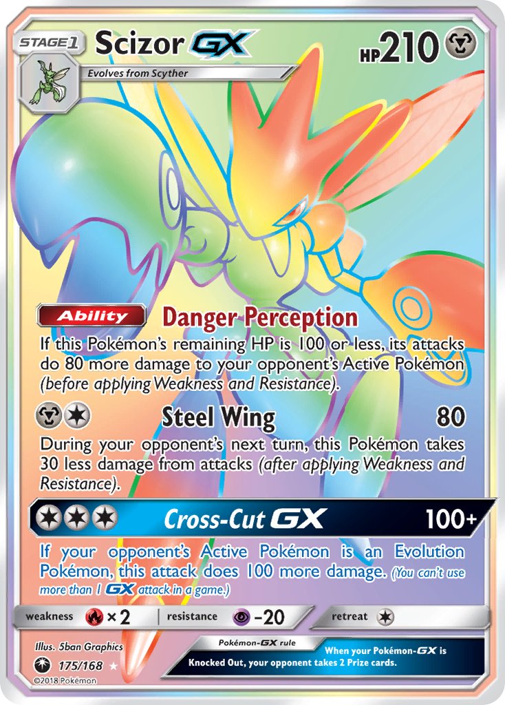 #175 Scizor-GX