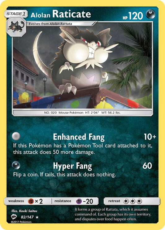 #082 Alolan Raticate