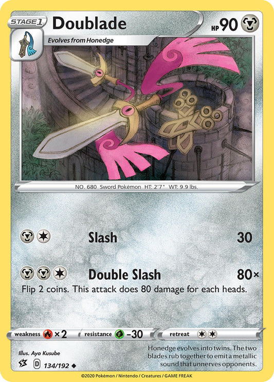#134 Doublade