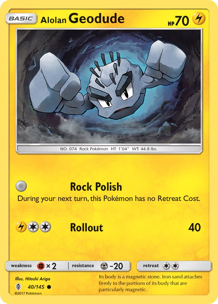 #040 Alolan Geodude