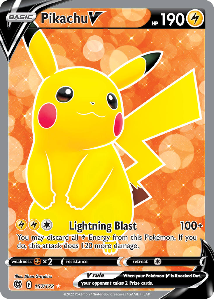 #157 Pikachu V