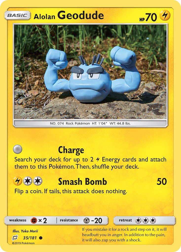 #035 Alolan Geodude