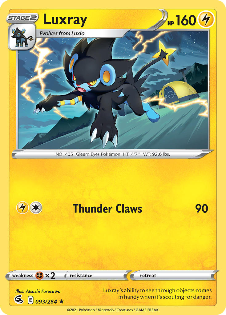 #093 Luxray