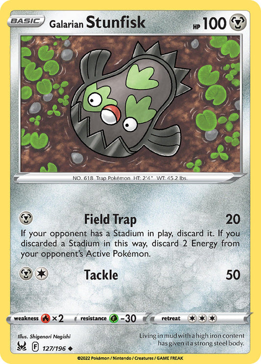 #127 Galarian Stunfisk
