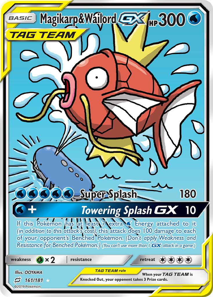 #161 Magikarp & Wailord-GX