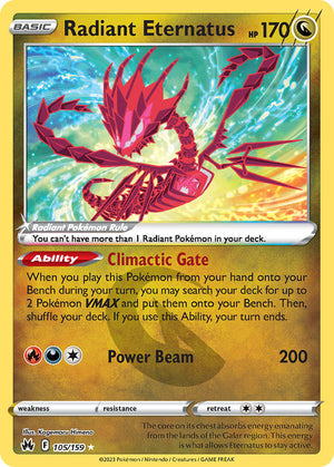 #105 Radiant Eternatus