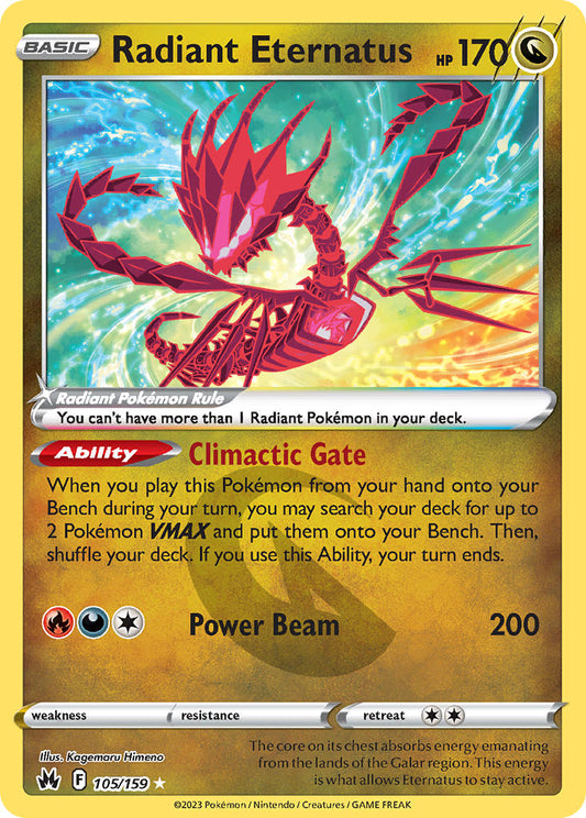 #105 Radiant Eternatus